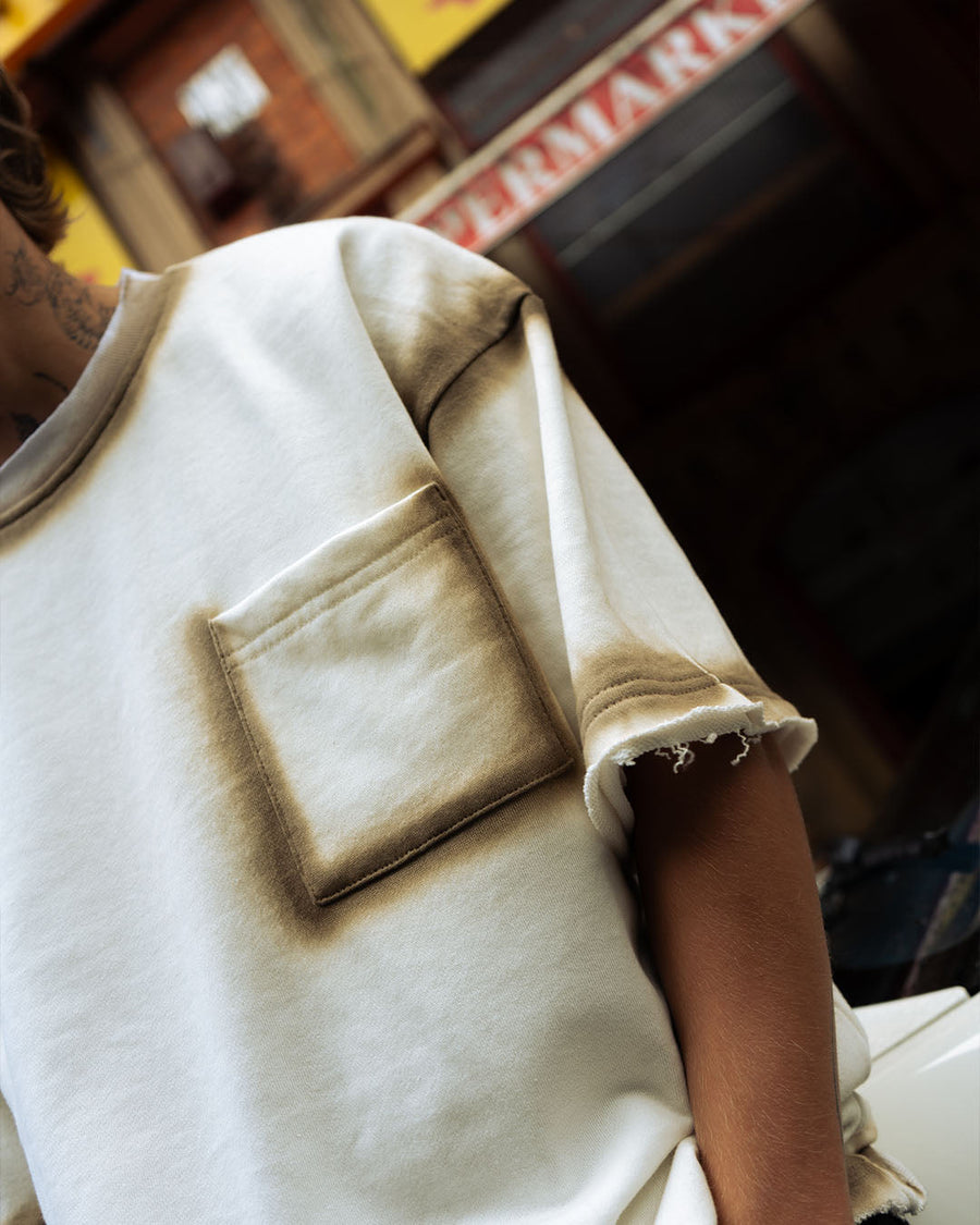Smoke Trail Terry Oversized Tee