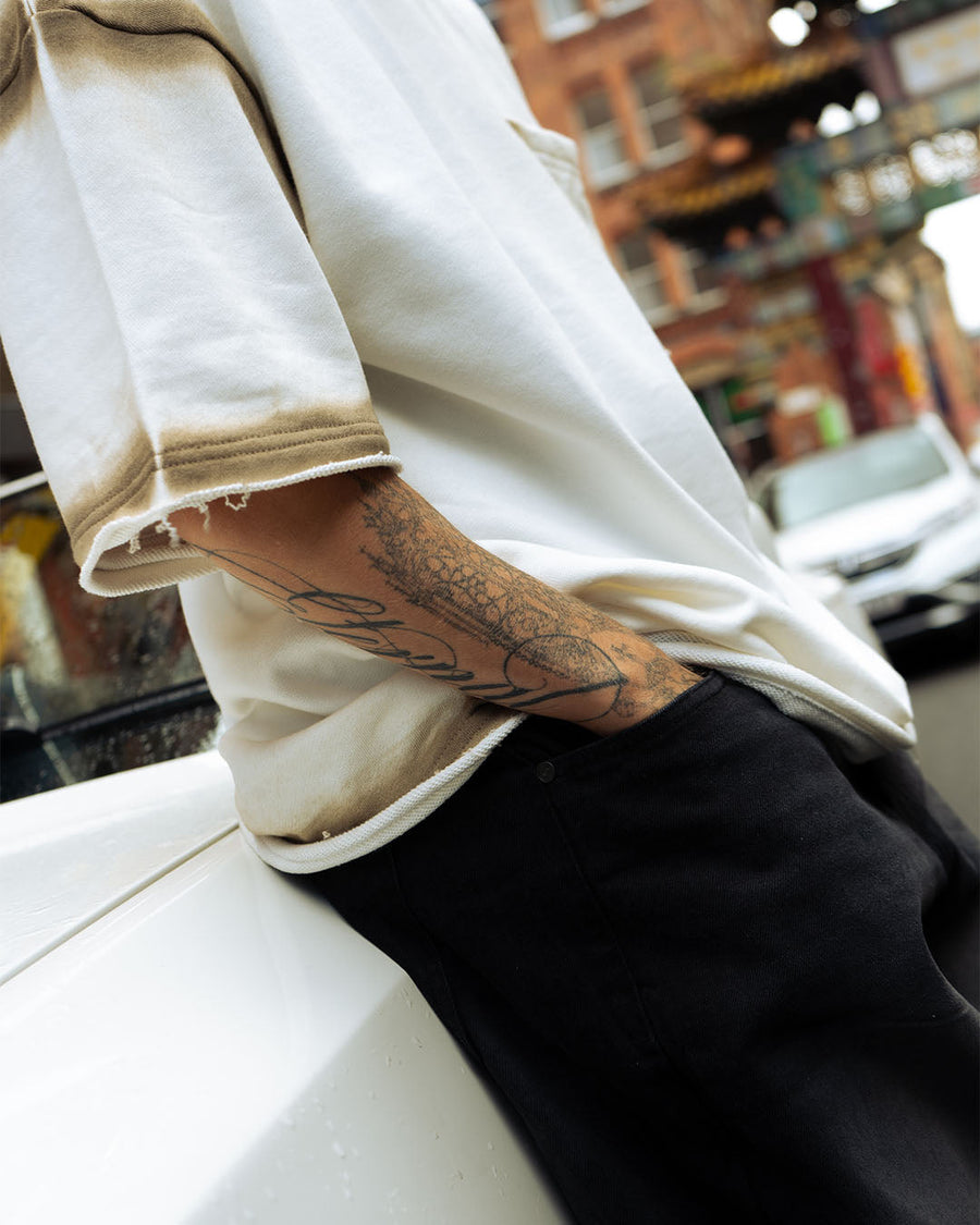 Smoke Trail Terry Oversized Tee