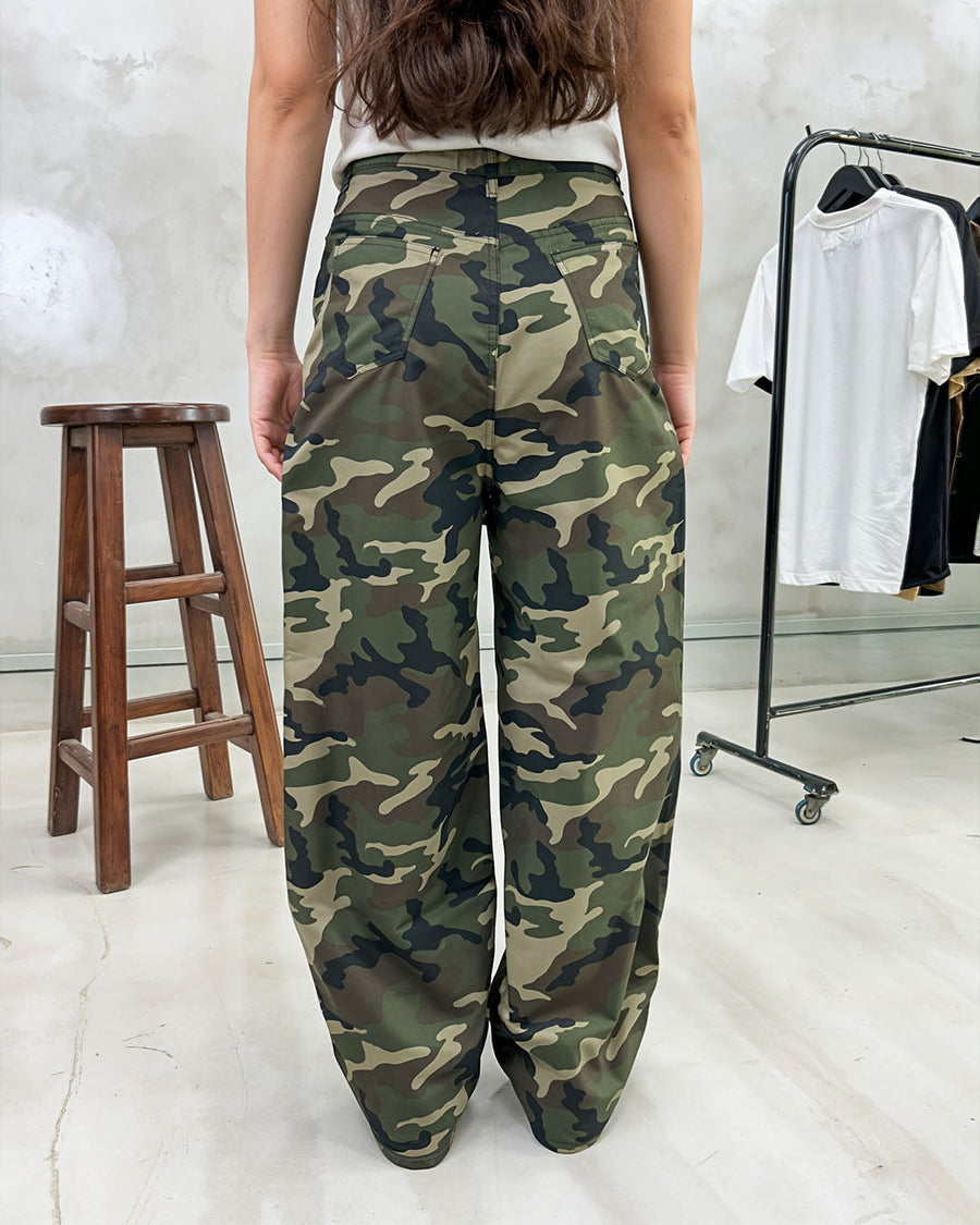 UNISEX Camo Super Baggy Jeans – Streetwear Camo Denim by Weave