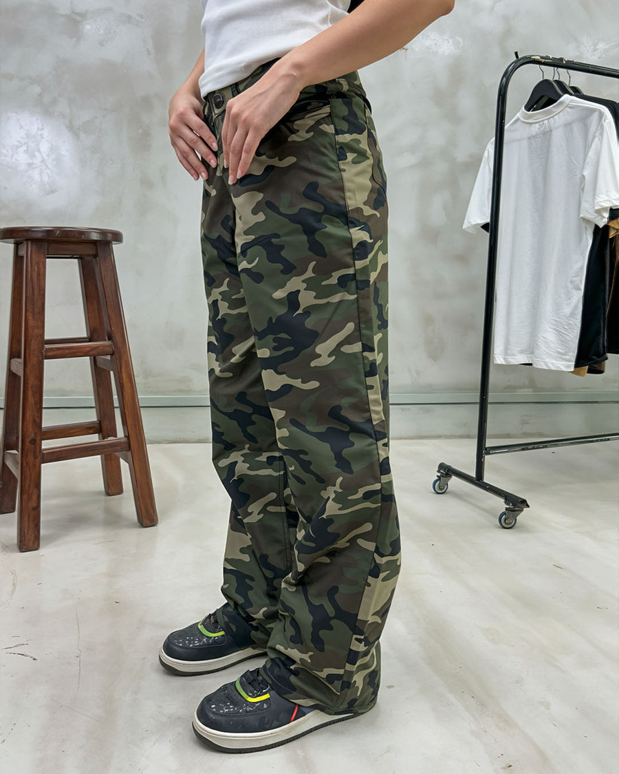 UNISEX Camo Super Baggy Jeans – Streetwear Camo Denim by Weave