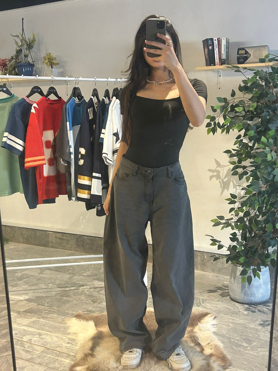 UNISEX Stormy Sky Baggy Denim Jeans